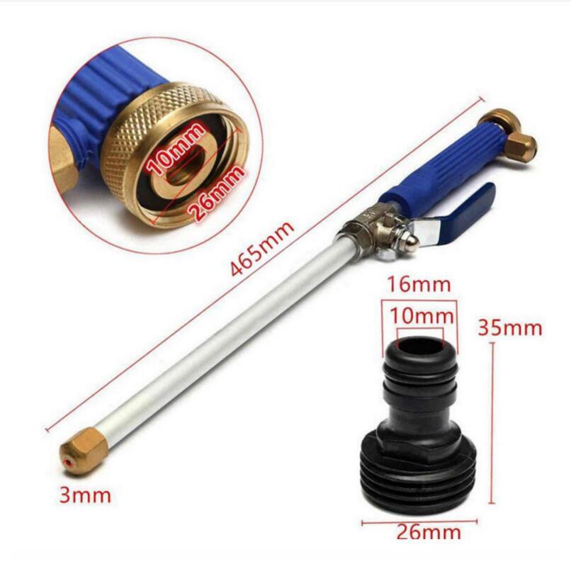 High Pressure Water Sprayer Wand – Car Wash & Garden Hose Nozzle Cleaner